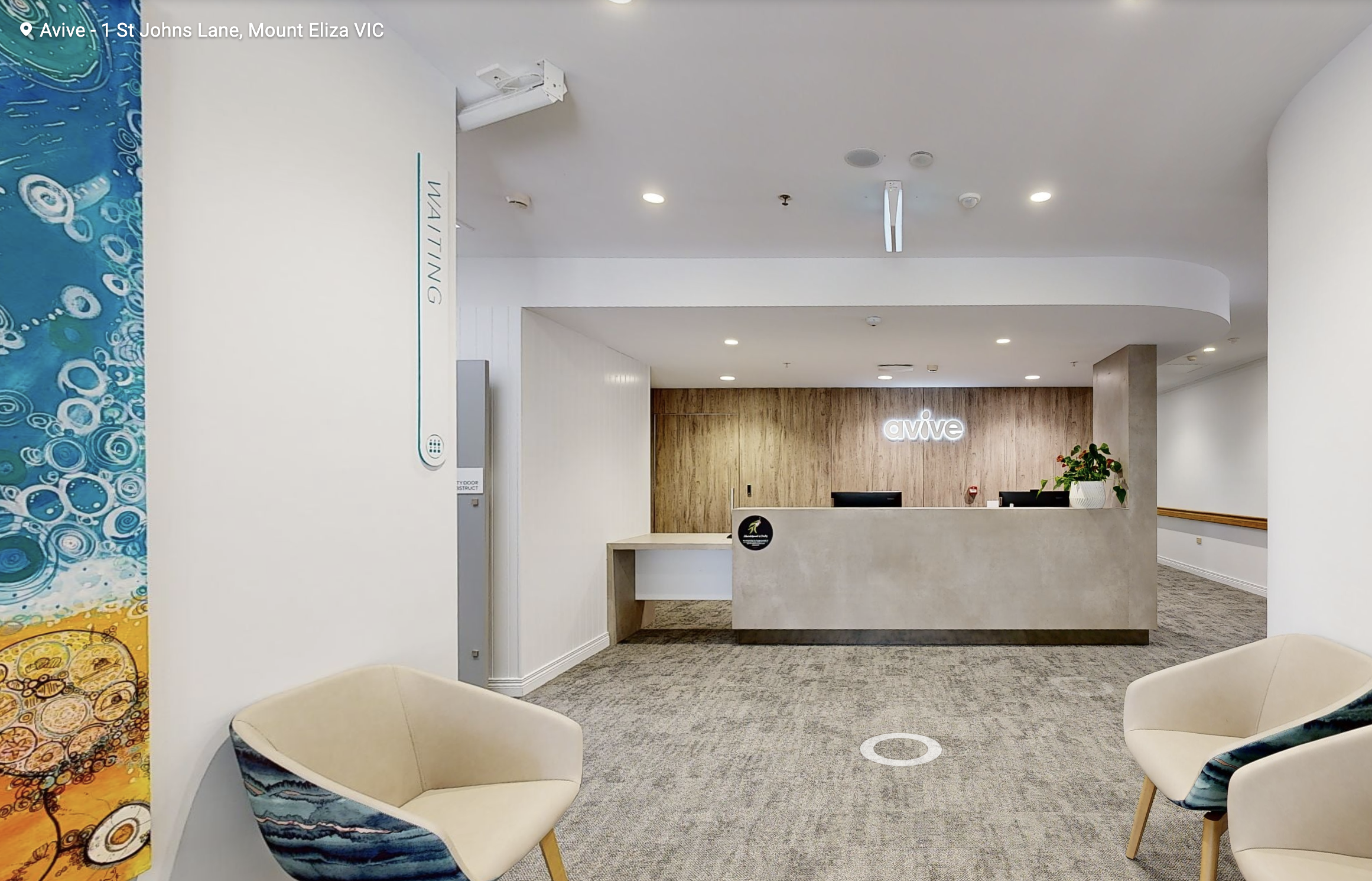 Virtual tour of Avive Clinic Mornington Peninsula