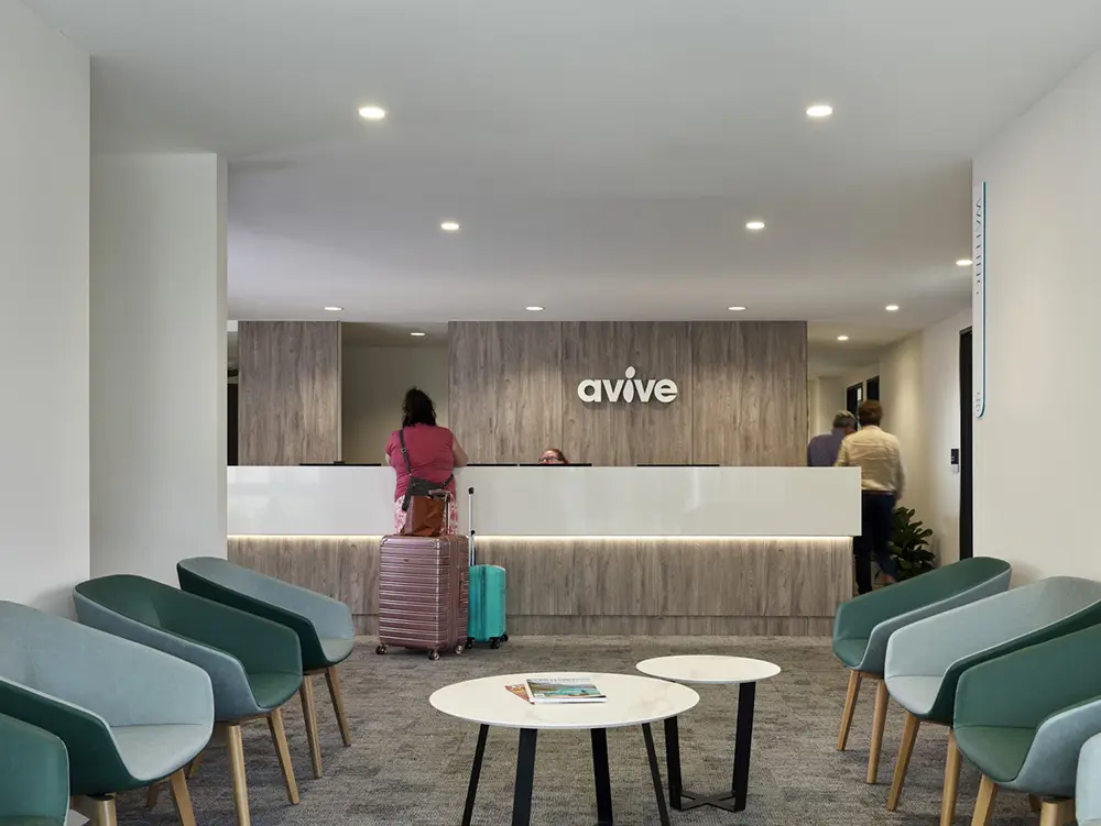 Avive Brisbane Clinic reception
