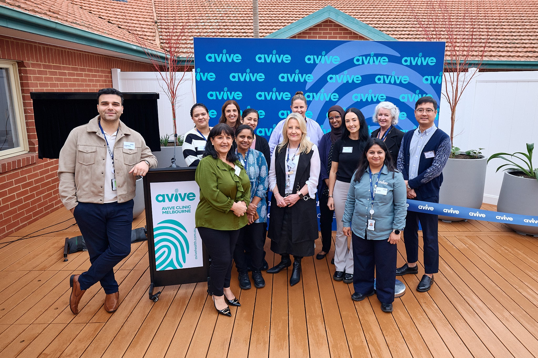 Avive Clinic Melbourne clinical and administrative team