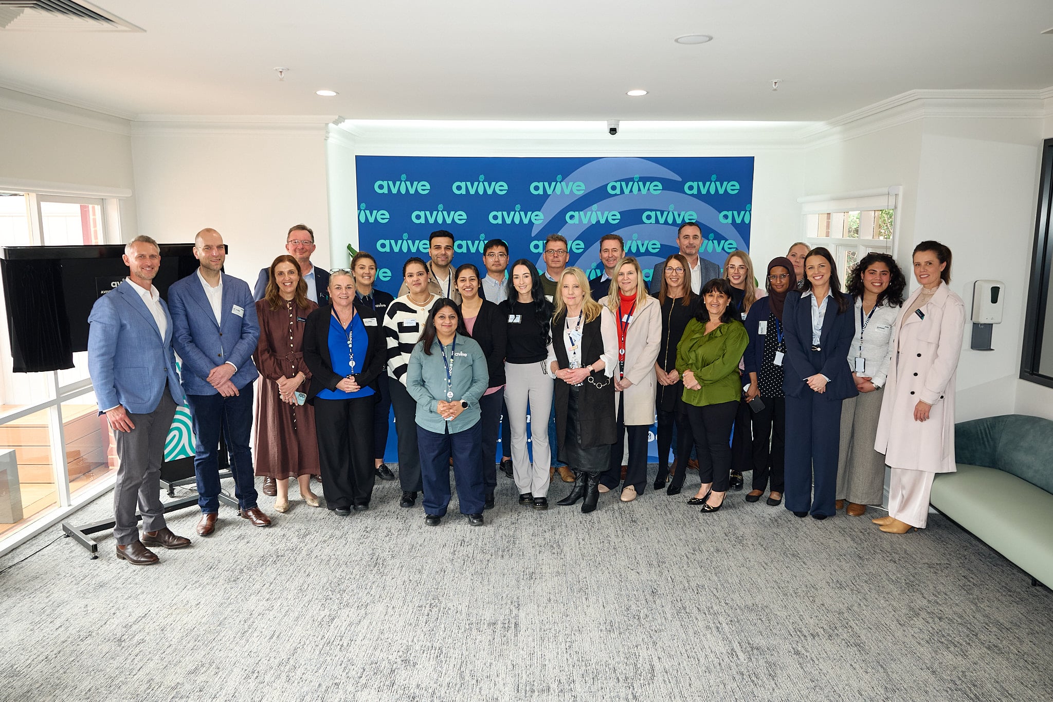 The Team at Avive Clinic Melbourne Opening